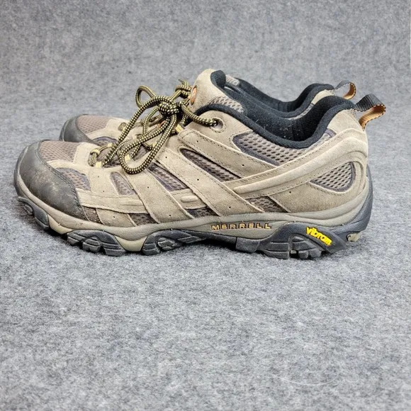 Merrell Shoes Mens 13 Brown Moab 2 Hiking Trail Tech Outdoor Terrain Grippy J060