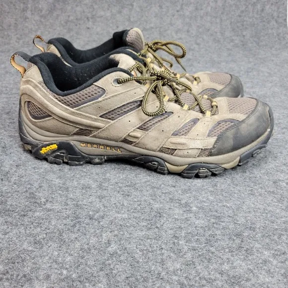 Merrell Shoes Mens 13 Brown Moab 2 Hiking Trail Tech Outdoor Terrain Grippy J060