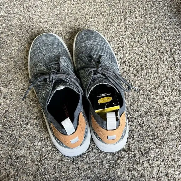 Merrell Shoes Mens Gridway Sneakers Shoe Casual Active Size 11.5 Gray Vibram New