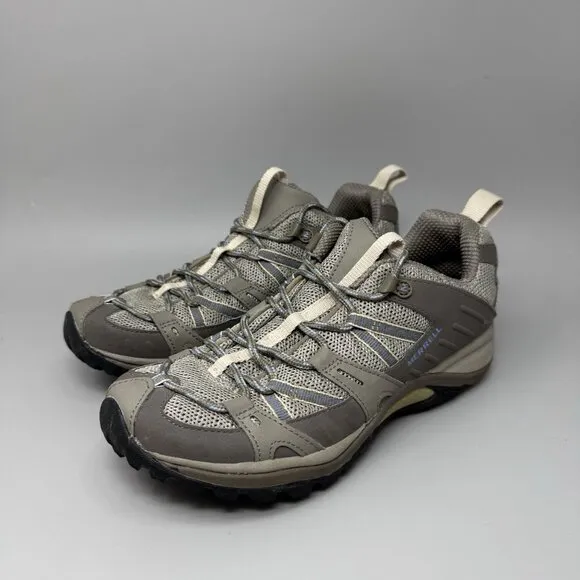 Merrell Siren Sport 2 Womens Size 8.5 Olive Hiking Shoes Vibram Sole J58284 Moab