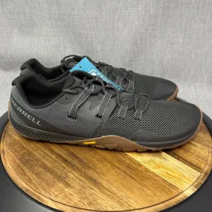 Merrell Trail Glove 6 Men's Size 15 Barefoot Minimalist Shoes Black Gum Outdoor