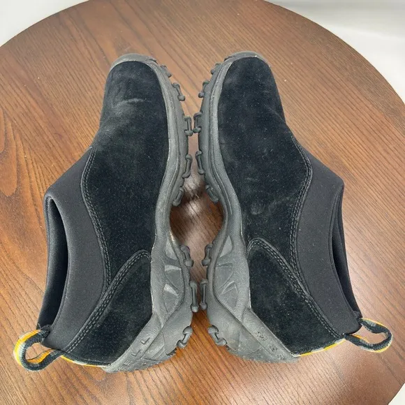 Merrell Winter Moc Shoes Women's Size 6 Black Suede Comfort Slip On Hiking 80874