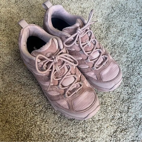MERRELL Women's Moab 3 Adobe Rose Pink outdoor hiking shoes women’s Size 9