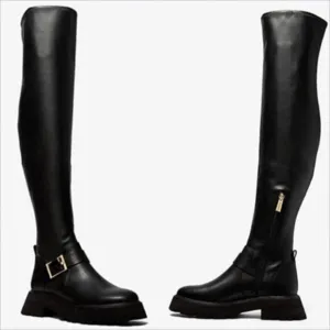 Michael Kors Easton Over the Knee Lug Boot NIB