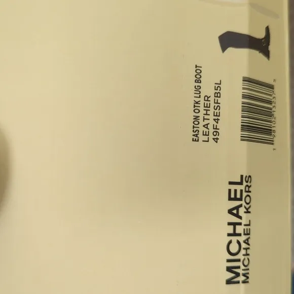 Michael Kors Easton Over the Knee Lug Boot NIB
