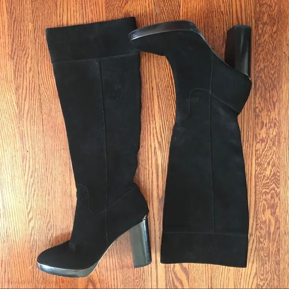 Michael Kors suede tall boots Sz 9.5