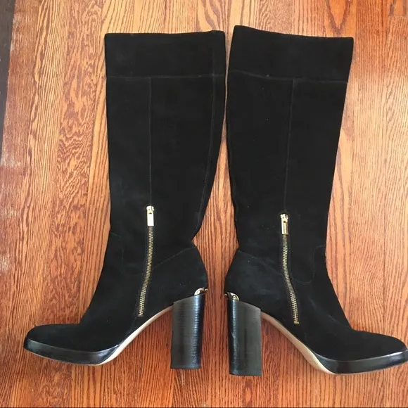 Michael Kors suede tall boots Sz 9.5