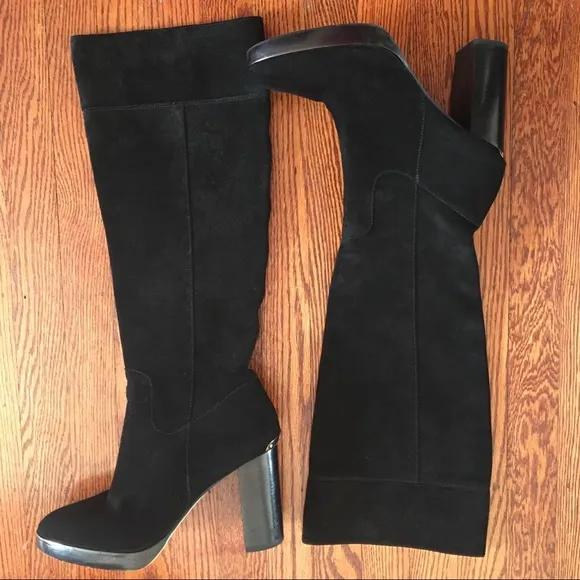 Michael Kors suede tall boots Sz 9.5