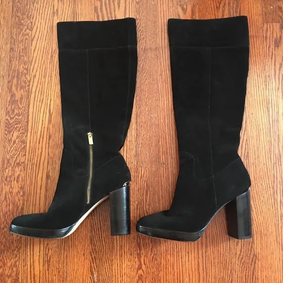 Michael Kors suede tall boots Sz 9.5