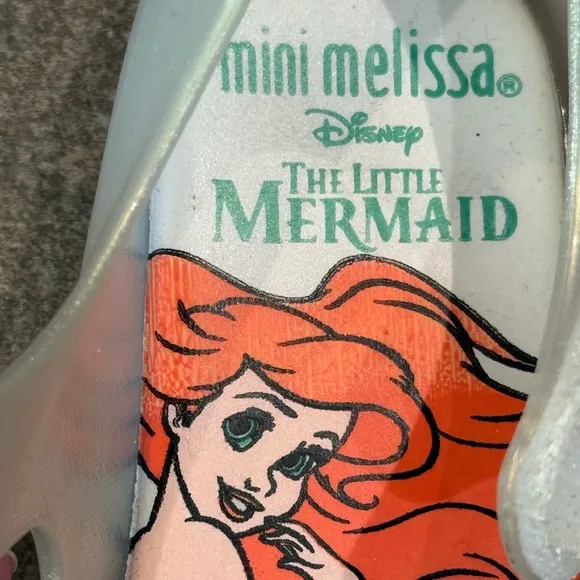 Mini Melissa Ultragirl Little Mermaid shoes