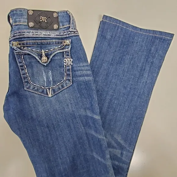 Miss Me boot cut jeans JPW5078-4 size 28