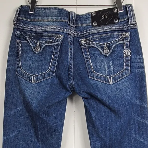 Miss Me boot cut jeans JPW5078-4 size 28