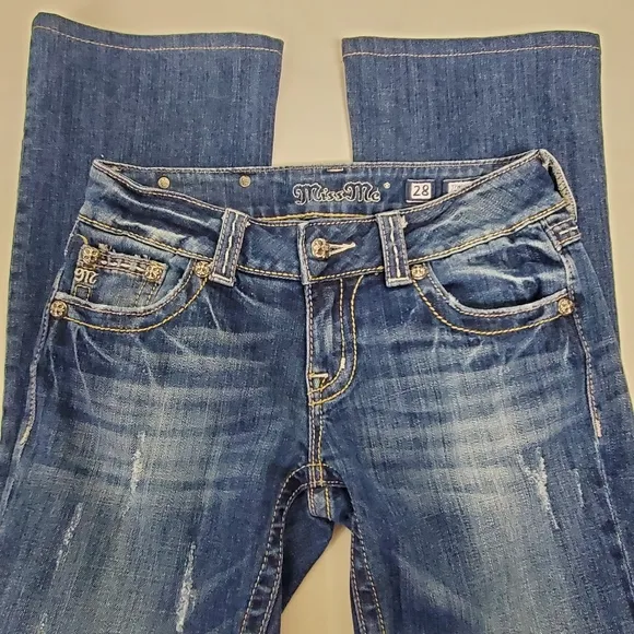Miss Me boot cut jeans JPW5078-4 size 28