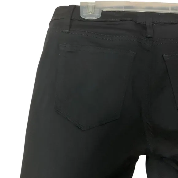 MISS ME sz 29 Super Skinny Jeans 5 Pockets Smooth Fabric Stretch Black