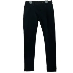 MISS ME sz 29 Super Skinny Jeans 5 Pockets Smooth Fabric Stretch Black