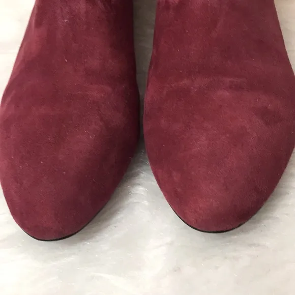Modern Vice Mystic Embellished Heel Suede Ankle Boots