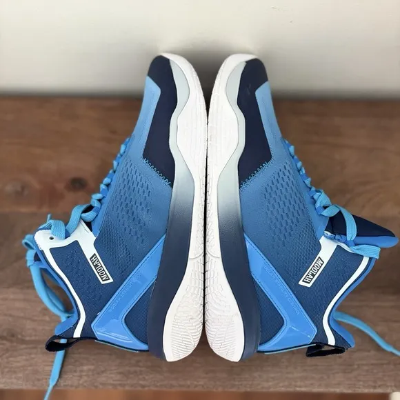 Moolah Kicks Womens 9.5 Basketball Shoes Neovolt Pro Blue Navy Volleyball NEW