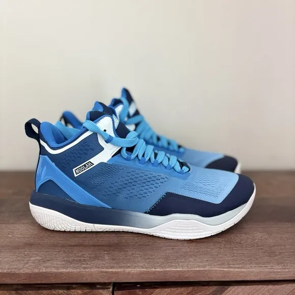 Moolah Kicks Womens 9.5 Basketball Shoes Neovolt Pro Blue Navy Volleyball NEW