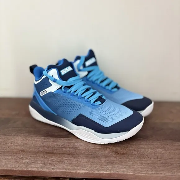 Moolah Kicks Womens 9.5 Basketball Shoes Neovolt Pro Blue Navy Volleyball NEW