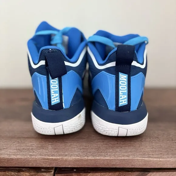 Moolah Kicks Womens 9.5 Basketball Shoes Neovolt Pro Blue Navy Volleyball NEW
