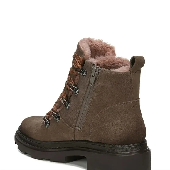 Naturalizer sz 9.5 Julian Shearling Hiker Booties hiking Waterproof boots