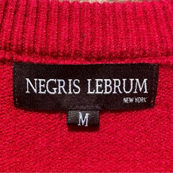 NEGRIS LEBRUM (M) Men’s Luxurious Cozy Tight Knit Ribbed THE ARCHIE SWEATER