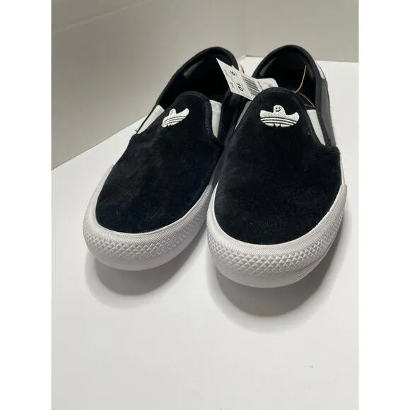 NEW Adidas Shmoofoil Slip-On Shoes Mens 9 Womens 10 Black