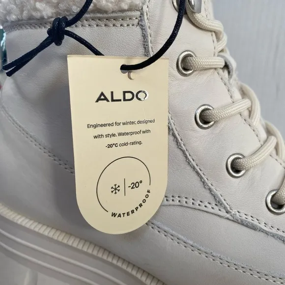 New Aldo MarniLace-up boot - Lug sole waterproof size 8