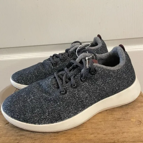 NEW ALLBIRDS Natural Grey Wool Runner Mizzles shoes