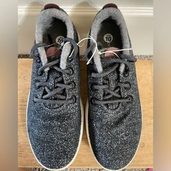 NEW ALLBIRDS Natural Grey Wool Runner Mizzles shoes