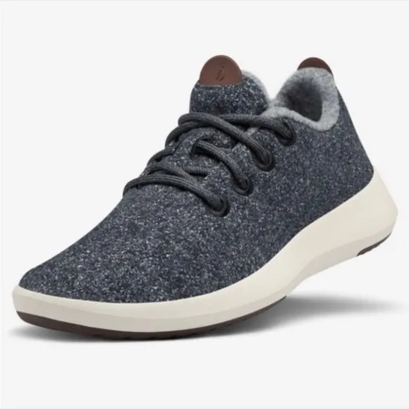 NEW ALLBIRDS Natural Grey Wool Runner Mizzles shoes