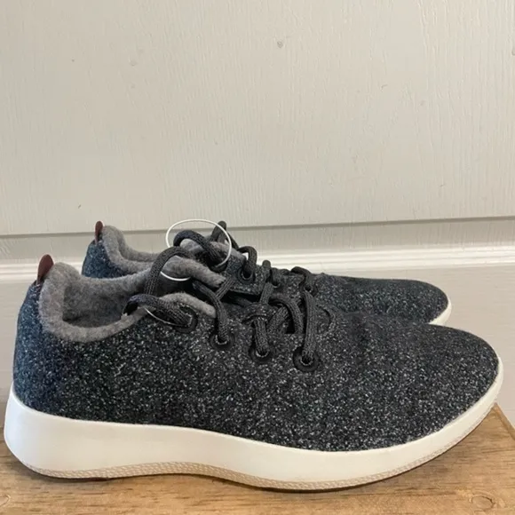 NEW ALLBIRDS Natural Grey Wool Runner Mizzles shoes