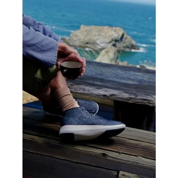 New Allbirds Women's Wool Runner-up Mizzles Size 9 True Black