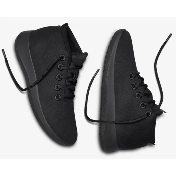 New Allbirds Women's Wool Runner-up Mizzles Size 9 True Black