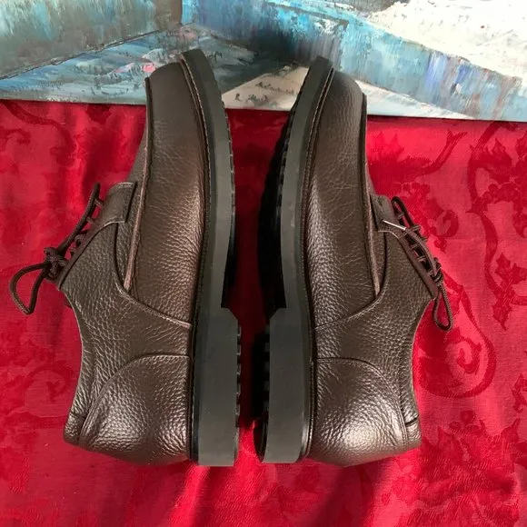 NEW! Apex Lexington LT910M Oxfords Brown Leather Men's 11 X-Wide
