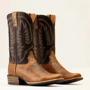 NEW ARIAT men's stadtler cowboy boot in aged_tan/barrel