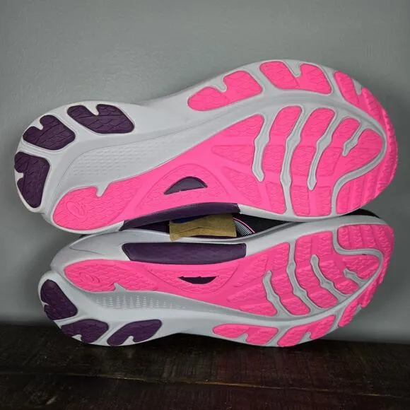 NEW ASICS Gel Kayano 30 Womens Size 11 WIDE Running Shoes Black Purple 1012B503