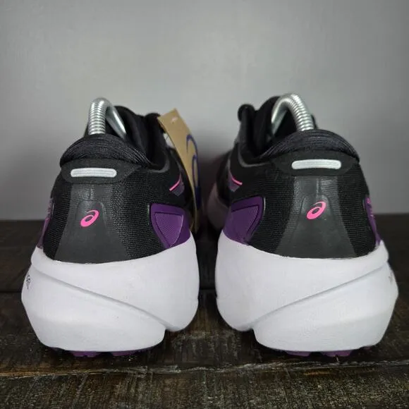 NEW ASICS Gel Kayano 30 Womens Size 11 WIDE Running Shoes Black Purple 1012B503