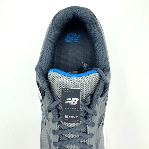 New Balance 1540v3 Running Shoes Men's Size 11 Wide 2E M1540MB3 Grey Black NEW