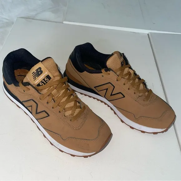 New Balance 515 Winter Stealth Tan White Athletic Shoes ML515NEC
