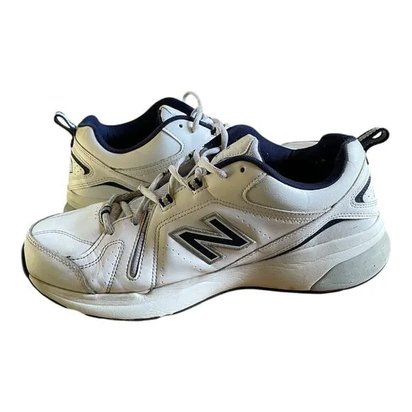 New Balance 608 V5 MX608AWN5 White Casual Shoes Sneakers Men’s Size 13 4E