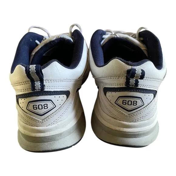 New Balance 608 V5 MX608AWN5 White Casual Shoes Sneakers Men’s Size 13 4E