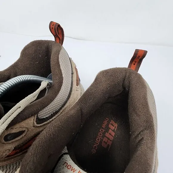 New Balance 645 Trail Shoes Men's 13 2E Wide Brown Suede MW645BR Hiking Grip