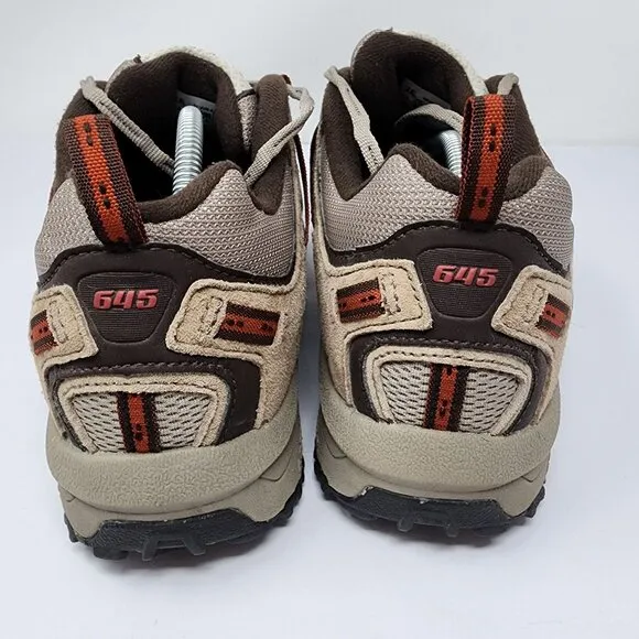 New Balance 645 Trail Shoes Men's 13 2E Wide Brown Suede MW645BR Hiking Grip