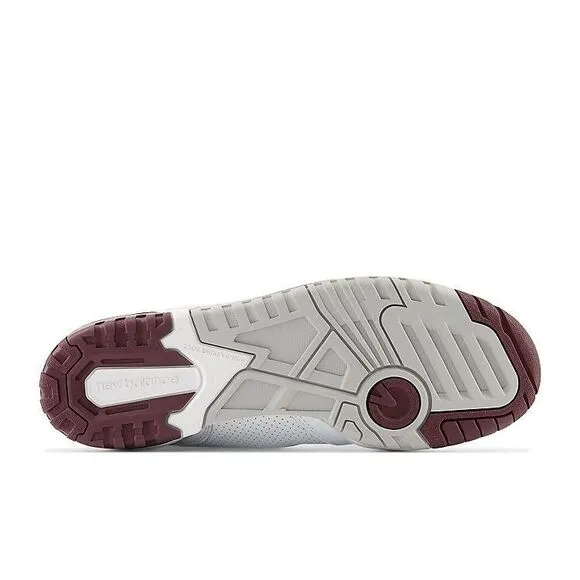 New Balance 650 Men's Size 8.5 Casual Shoes White Burgundy Grey BB650RCH New