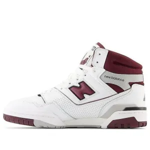 New Balance 650 Men's Size 8.5 Casual Shoes White Burgundy Grey BB650RCH New