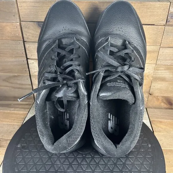 New Balance 928 V2 Womens Size 9.5 2E WIDE Black Lace Up Running Sneaker Shoes