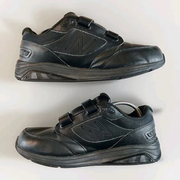 New Balance 928 V3 Men’s 11 4E Walking Shoes Hook &amp; Loop MW928HB3 Black Leather