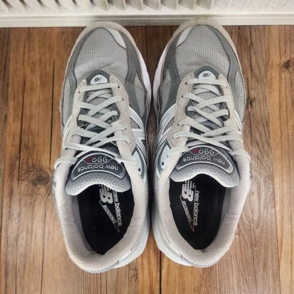 New Balance 990 v6 Womens Sz 9 EE Wide Gray Castlerock Shoes Made in USA W990GL6