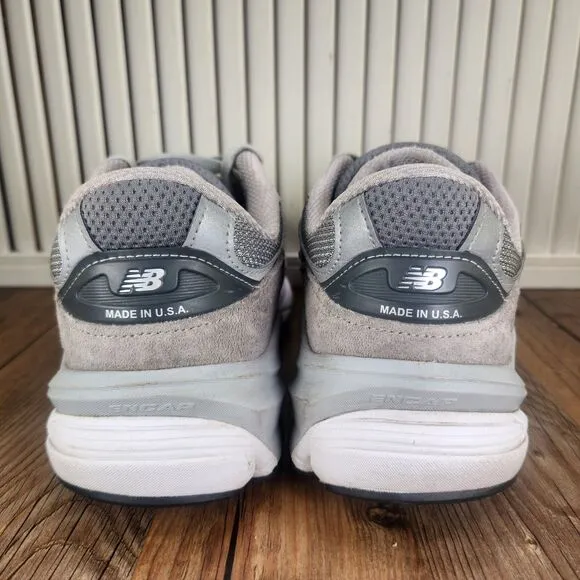 New Balance 990 v6 Womens Sz 9 EE Wide Gray Castlerock Shoes Made in USA W990GL6